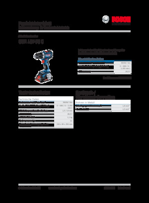 Trapani e avvitatori a batteria Bosch GSR 18V-90 C