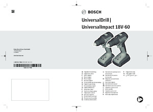 Trapani e avvitatori a batteria Bosch UniversalImpact 18V-60
