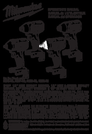 Avvitatori ad inpulsi a batteria Milwaukee 2658-20