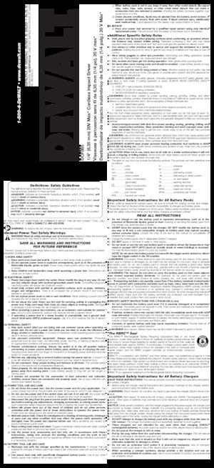 Avvitatori ad inpulsi a batteria DEWALT DCF885C2