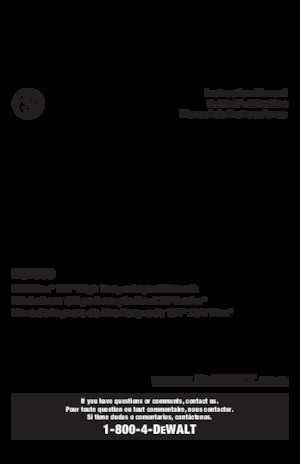 Avvitatori ad inpulsi a batteria DEWALT DCF900B