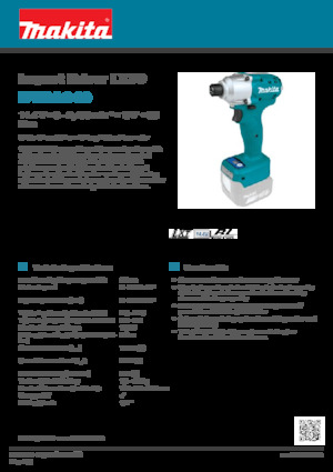 Avvitatori ad inpulsi a batteria Makita DTDA040