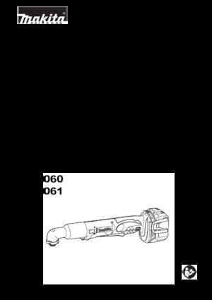 Avvitatori ad inpulsi a batteria Makita DTL061 