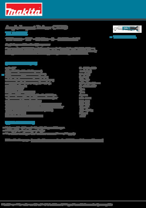 Avvitatori ad inpulsi a batteria Makita TL064DZ
