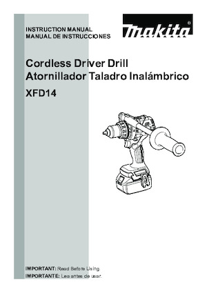 Avvitatori ad inpulsi a batteria Makita XDT14T