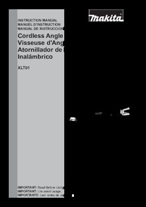 Avvitatori ad inpulsi a batteria Makita XLT01Z
