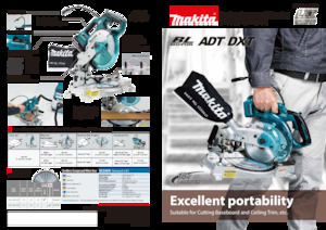 Seghe troncatrici a batteria Makita DLS600