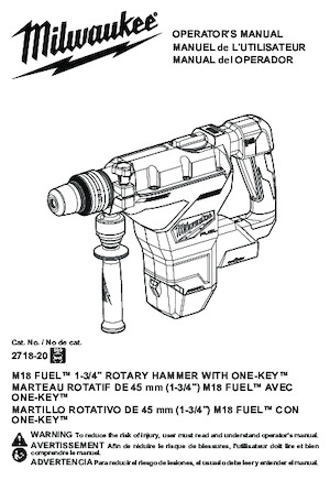 Tassellatori a batteria Milwaukee 2718-20