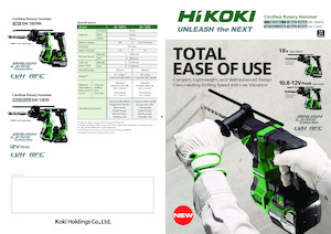 Tassellatori a batteria HiKOKI DH18DPA