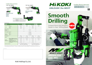 Tassellatori a batteria HiKOKI DH18DPC