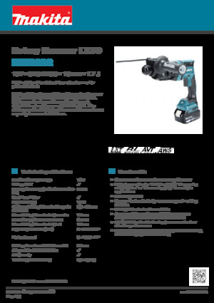 Tassellatori a batteria Makita DHR182