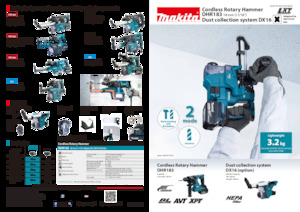 Tassellatori a batteria Makita DHR183