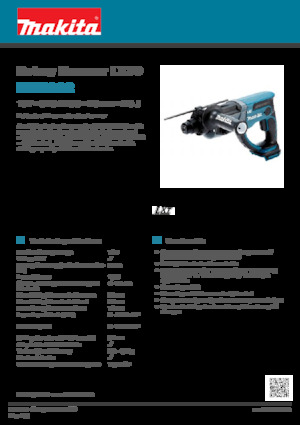 Tassellatori a batteria Makita DHR202