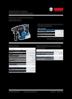 Tassellatori a batteria Bosch GBH 18V-24 C 