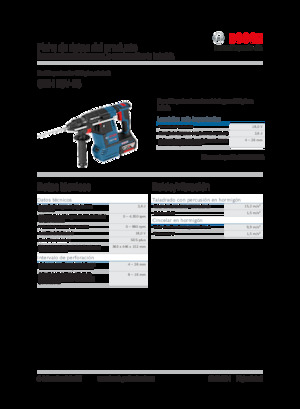 Tassellatori a batteria Bosch GBH 18V-26