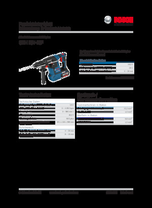 Tassellatori a batteria Bosch GBH 18V-26F