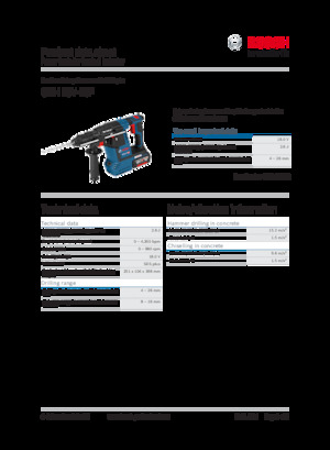 Tassellatori a batteria Bosch GBH 18V-26F