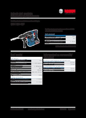 Tassellatori a batteria Bosch GBH 18V-26F