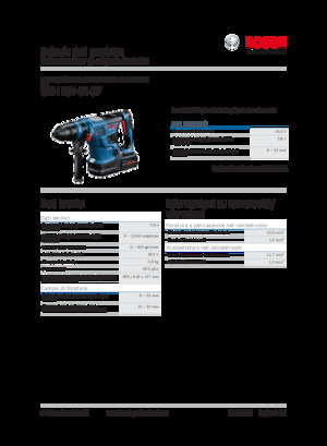 Tassellatori a batteria Bosch GBH 18V-34 CF