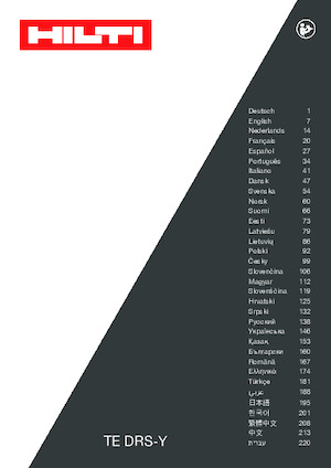 Tassellatori a batteria Hilti TE 50-22