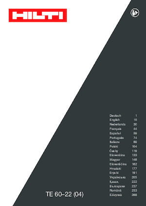 Tassellatori a batteria Hilti TE 60-22