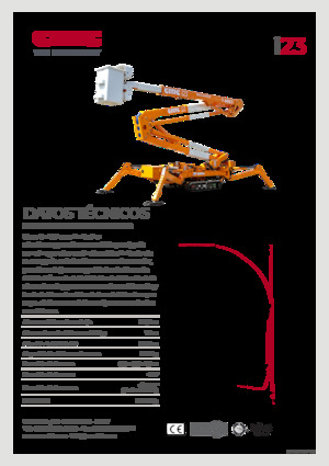 Piattaforme aeree articolate cingolate CMC i23