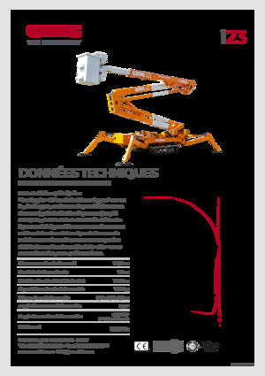 Piattaforme aeree articolate cingolate CMC i23