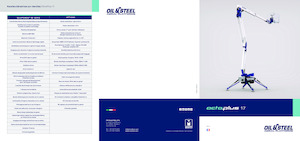 Piattaforme aeree articolate cingolate Oil & Steel Octoplus 17