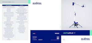 Piattaforme aeree articolate cingolate Oil & Steel Octoplus 17