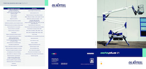 Piattaforme aeree articolate cingolate Oil & Steel Octoplus 21