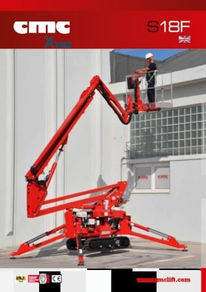 Piattaforme aeree articolate cingolate CMC S18F