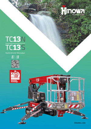 Piattaforme aeree articolate cingolate Hinowa TeleCrawler 13S