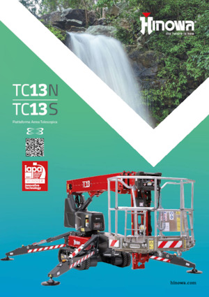 Piattaforme aeree articolate cingolate Hinowa TeleCrawler 13S