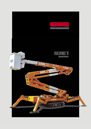 Piattaforme aeree articolate cingolate CMC i23