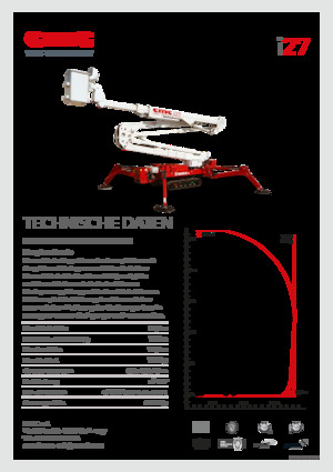 Piattaforme aeree articolate cingolate CMC i27