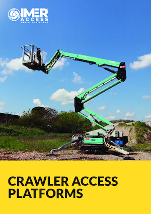 Piattaforme aeree articolate cingolate Imer IM R 15 DA