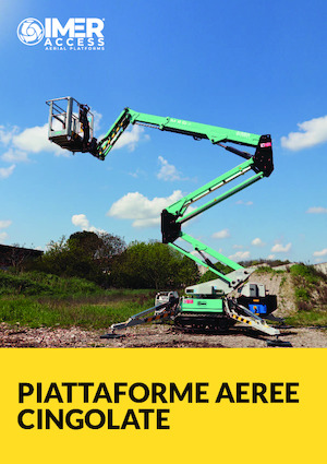 Piattaforme aeree articolate cingolate Imer IM R 15 DA