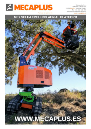 Piattaforme aeree articolate cingolate Mecaplús ME-7
