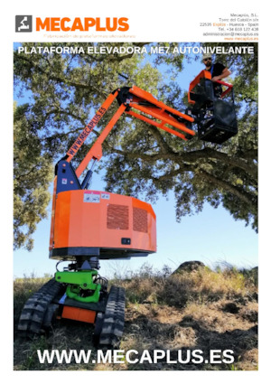 Piattaforme aeree articolate cingolate Mecaplús ME-7