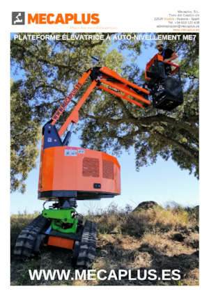Piattaforme aeree articolate cingolate Mecaplús ME-7