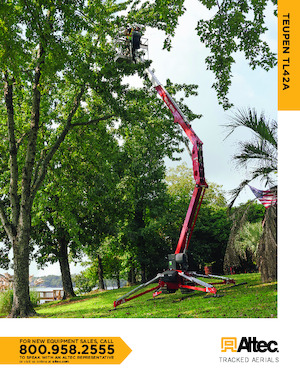 Piattaforme aeree articolate cingolate TEUPEN TL42A