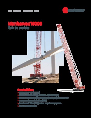 Gru cingolate - braccio a traliccio Manitowoc 16000
