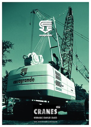 Gru cingolate - braccio a traliccio Casagrande C400 XP