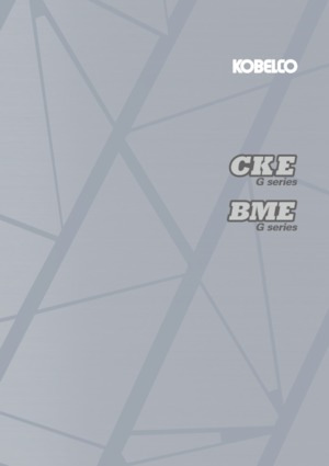 Gru cingolate - braccio a traliccio Kobelco CKE1100G