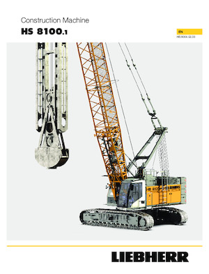 Gru cingolate - braccio a traliccio Liebherr HS 8100.1 