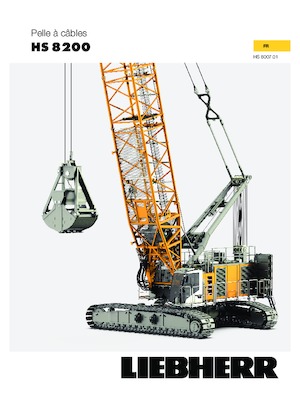 Gru cingolate - braccio a traliccio Liebherr HS 8200