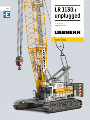 Gru cingolate - braccio a traliccio Liebherr LR 1130.1 Unplugged 