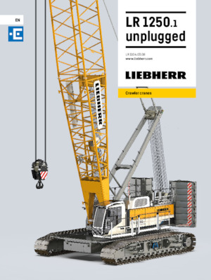 Gru cingolate - braccio a traliccio Liebherr LR 1250.1 Unplugged 