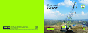 Gru cingolate - braccio a traliccio Zoomlion ZCC600V