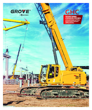 Gru cingolate - braccio telescopico Grove GHC85
